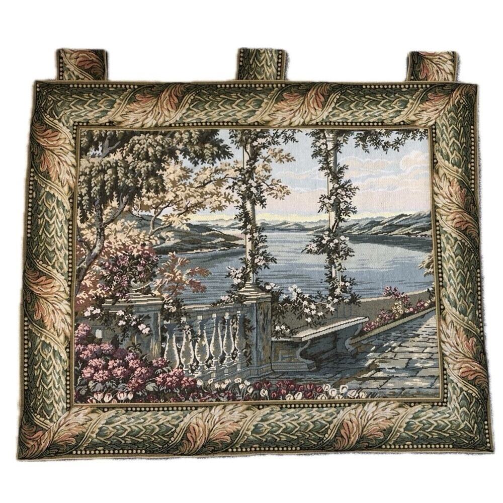 Vintage European wall tapestry